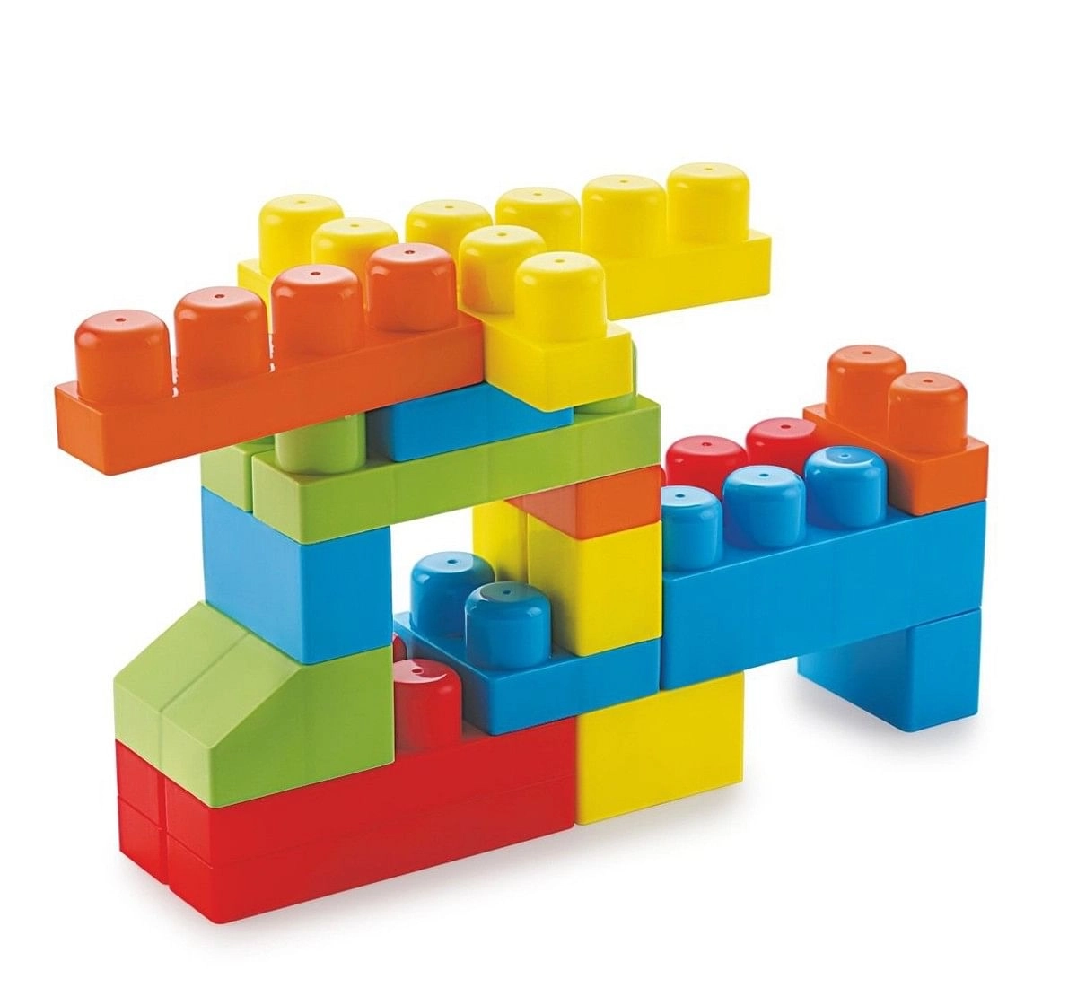 Peacock Toys Jumbo Brix 40,  6M+ (Multicolour)