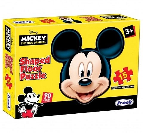 Frank Disney   Mickey Shaped Floor Puzzle  for Kids age 3Y+ 