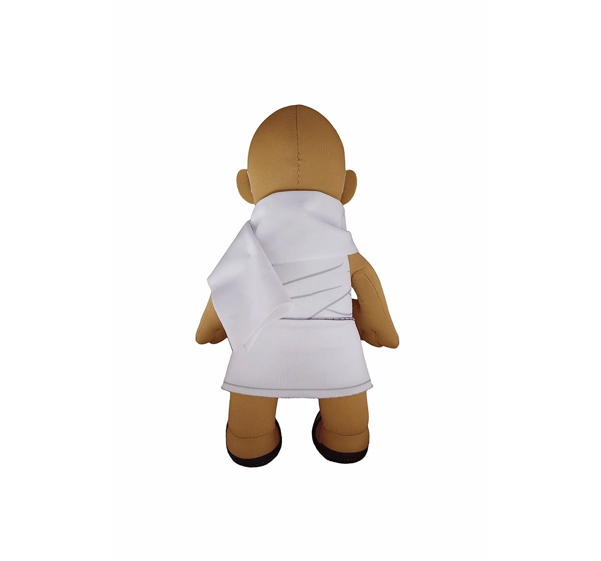 Plushona 10 Inch Mahatma Gandhi Plush Toy for Kids age 10Y+ (Brown)