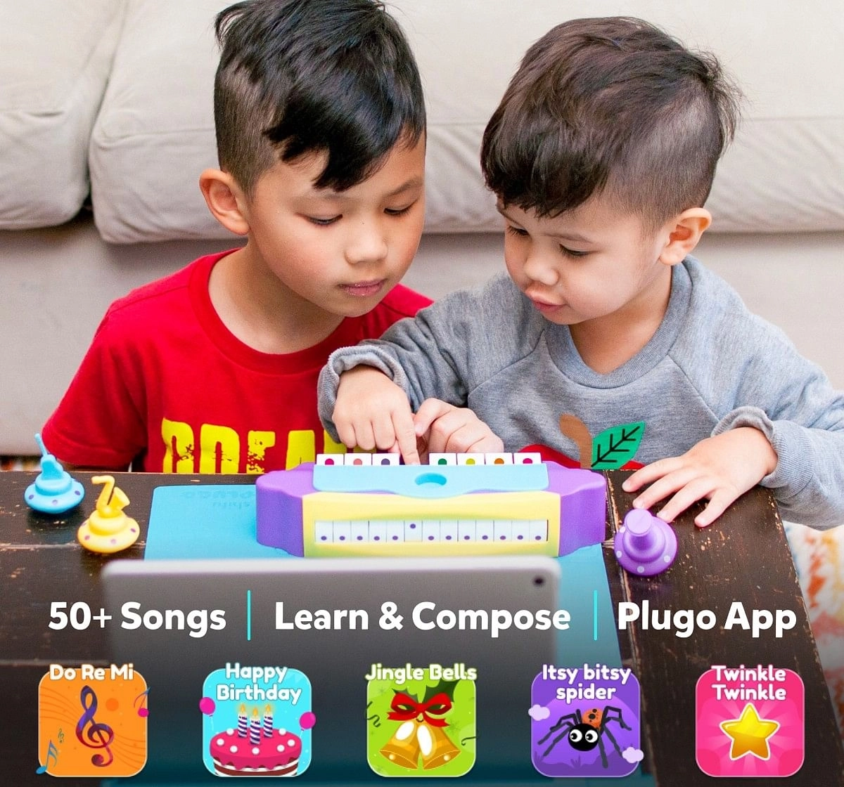 Playshifu Shifu Piano Games for Kids age 5Y+ 