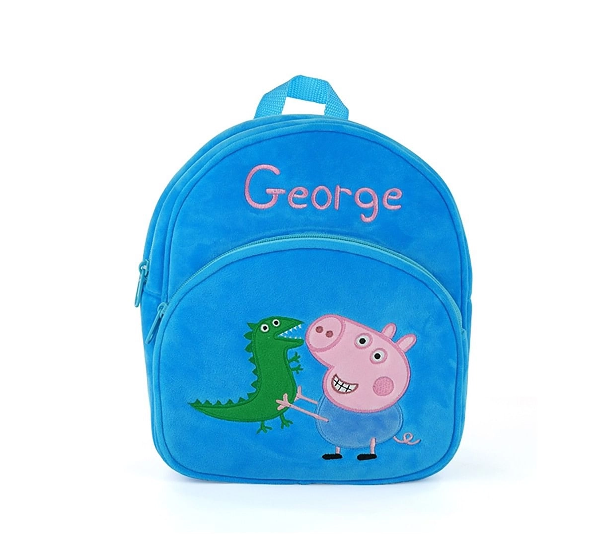 Peppa Pig George Bag Plush Accessory for Kids age 1Y+ - 28 Cm (Blue)