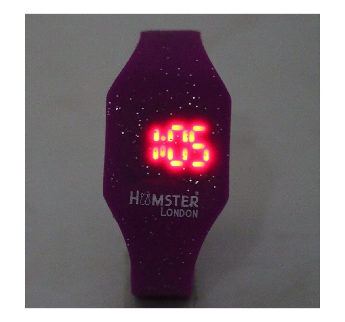 Hamster London Glitter Watch for age 3Y+ (Purple)