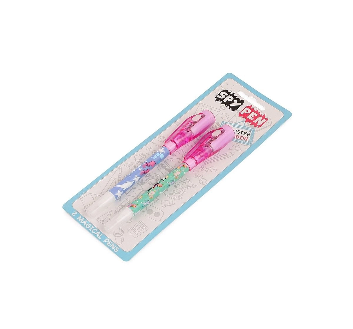 Hamster London Spy Pens Set of 2 for Kids age 3Y+ (Pink)