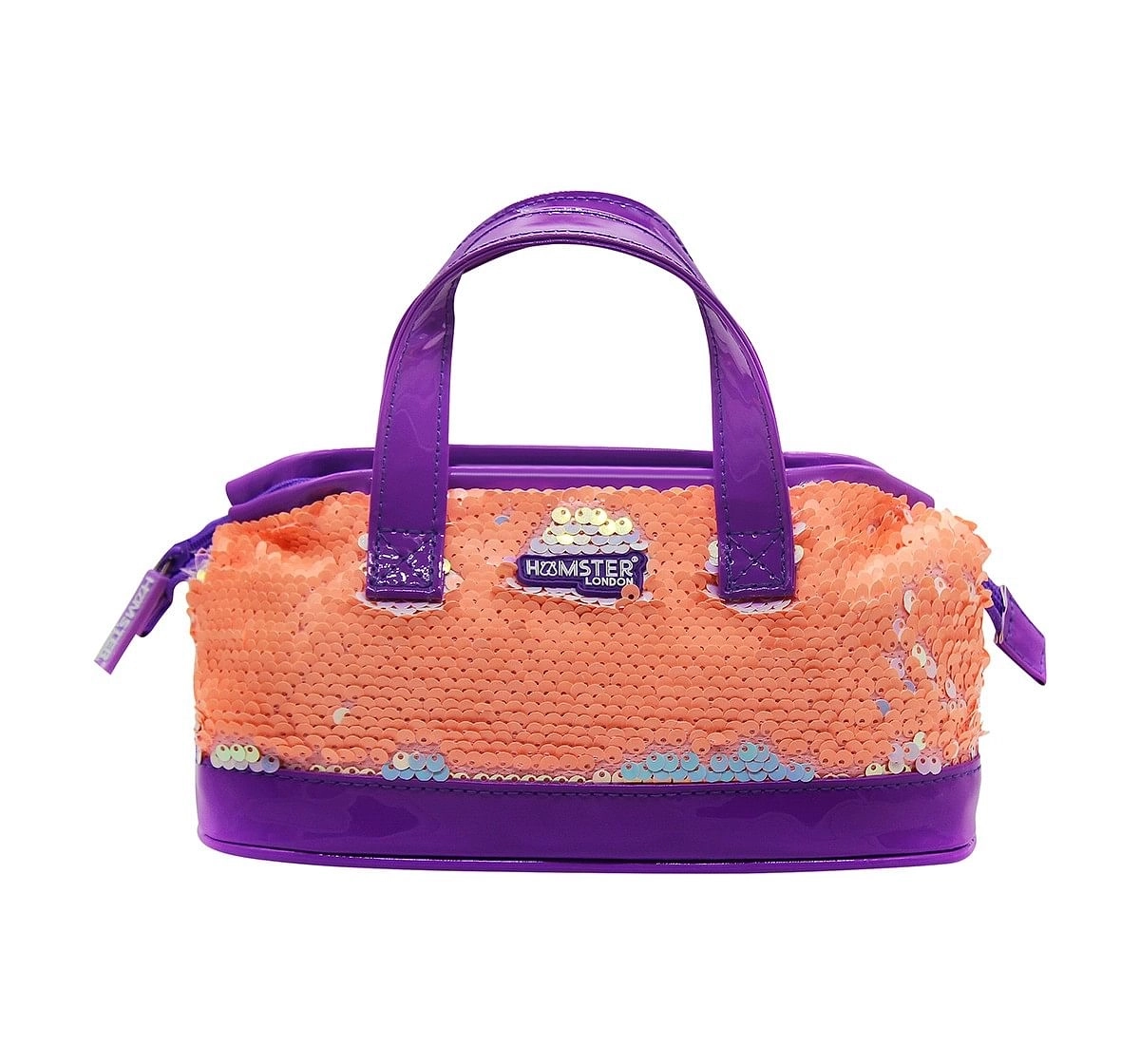 Hamster London Mini Sequin Bag with Handle for age 3Y+ (Orange-Purple)