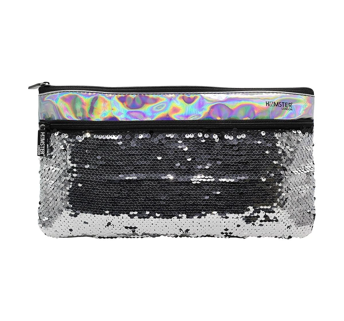 Hamster London Space Sequin Pouch for Kids age 3Y+ (Black)