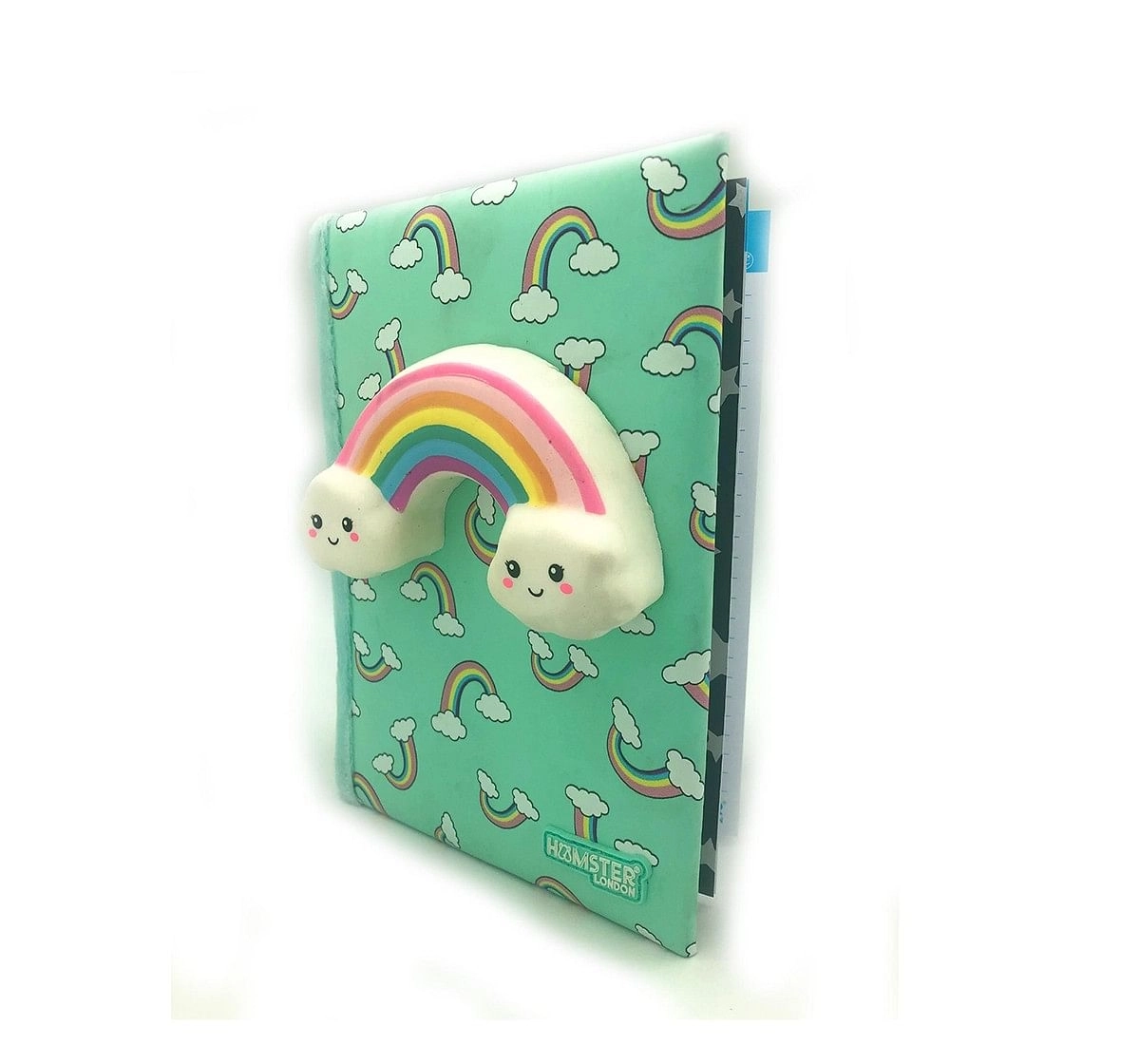 Hamster London Rainbow Diary for Kids age 3Y+ (Green) 