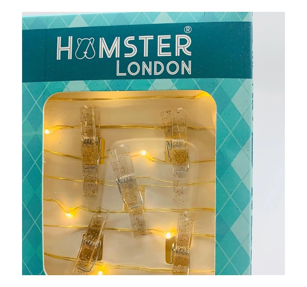 Hamster London Decorative Clip String Light for Kids age 3Y+ 