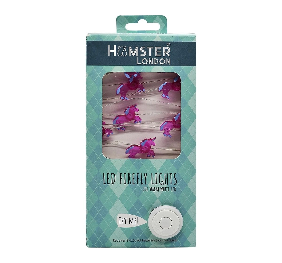 Hamster London Decorative Unicorn String Light for Kids age 3Y+ 