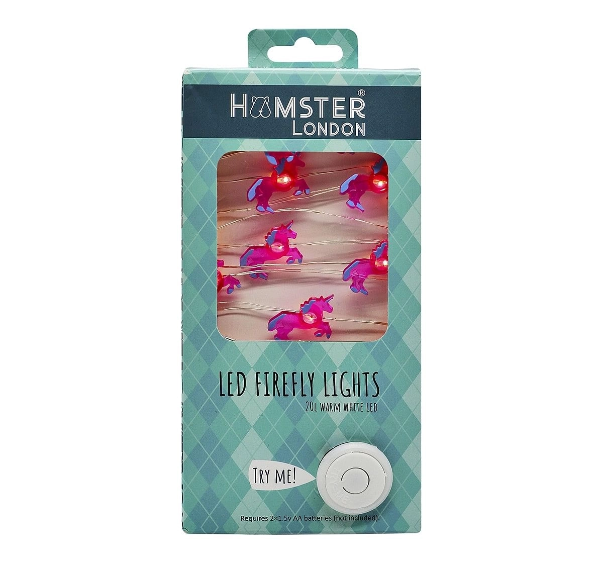 Hamster London Decorative Unicorn String Light for Kids age 3Y+ 