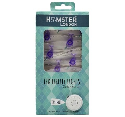 Hamster London String Light Floral Purple 5Y+