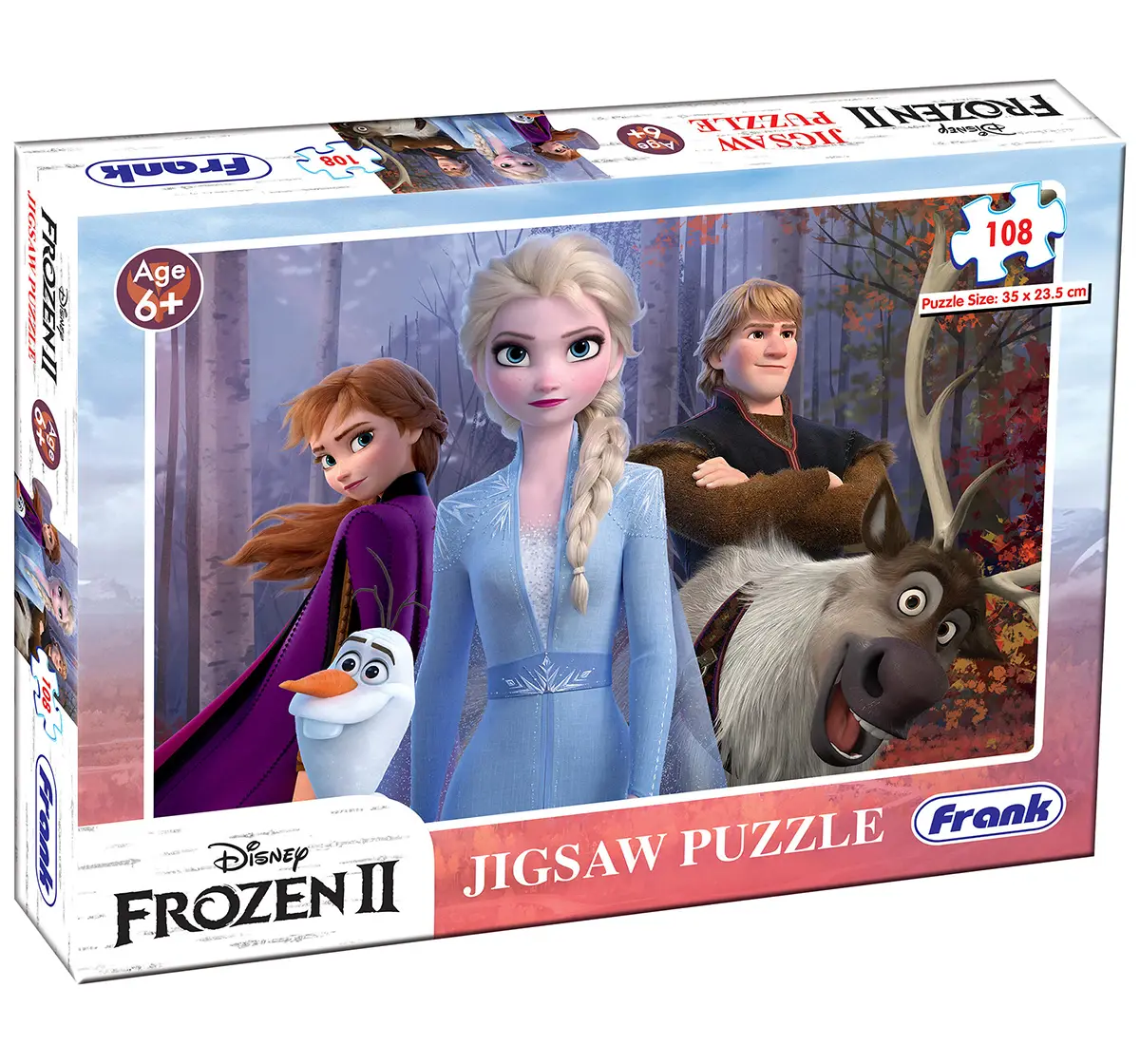 Puzzle Enfant Frozen Double face 60 Pièces 70 x 1,5 x 50 cm (12