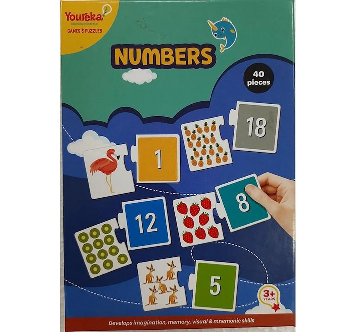 Youreka Numbers Puzzles for Kids age 3Y+ 