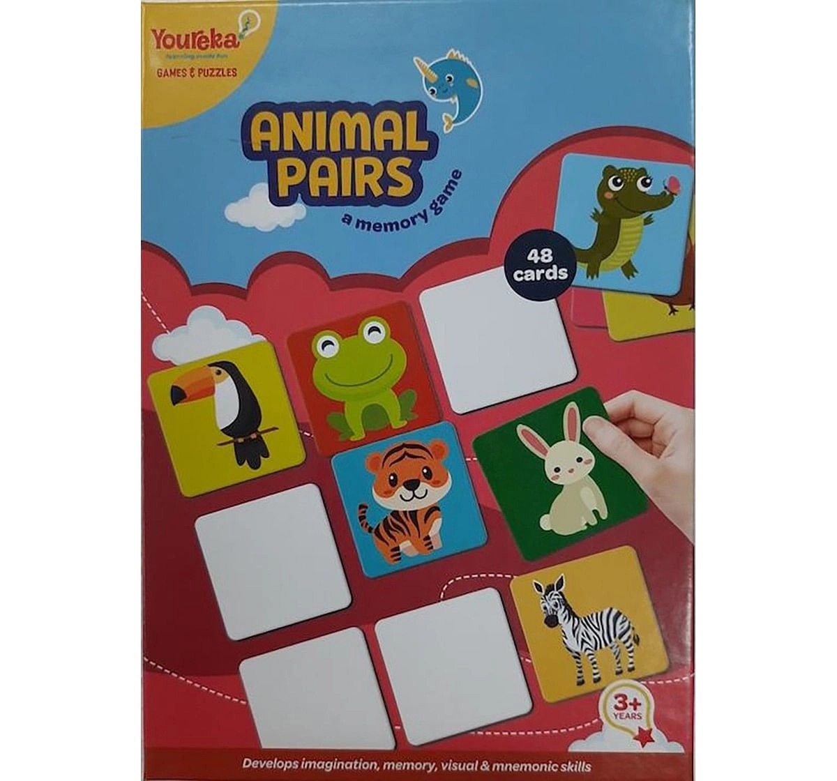 Youreka Animal Pairs Puzzle for Kids age 3Y+ 