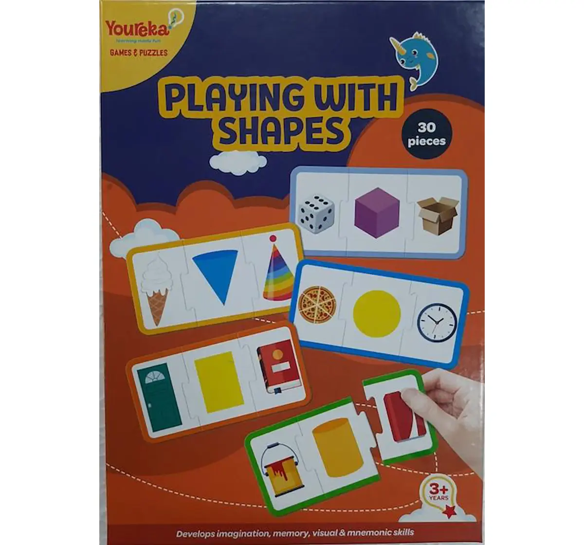 Youreka Playing with Shapes Puzzle for Kids age 3Y+ 