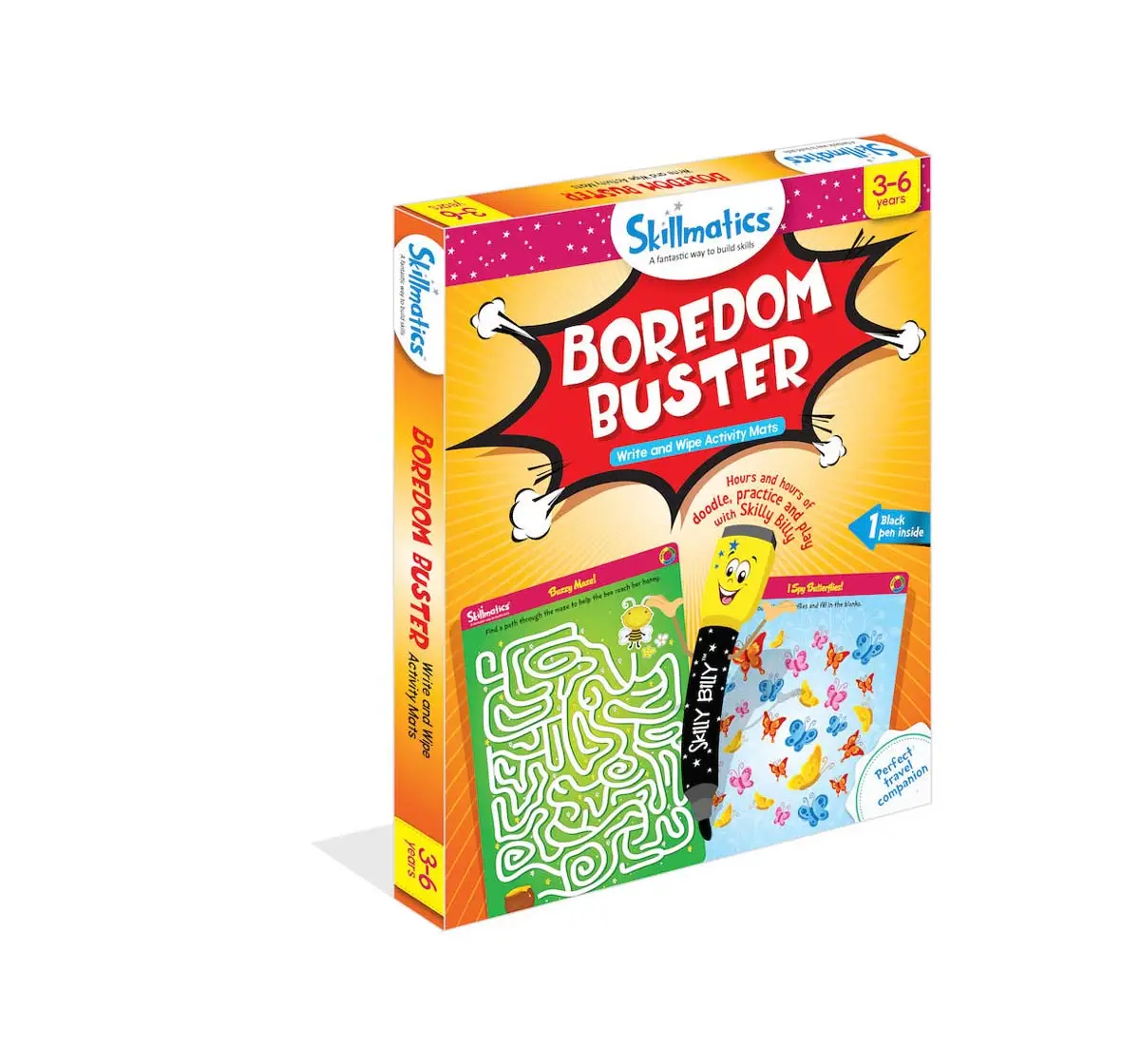 Skillmatics Boredom Buster Games for Kids Age 3Y+