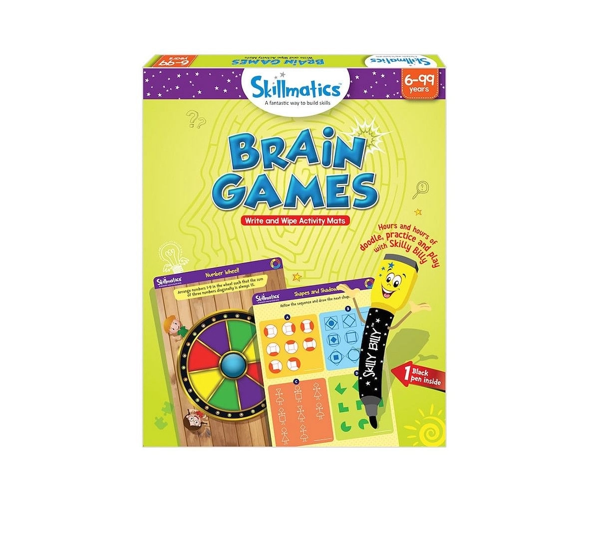  Skillmatics Brain Games Games for Kids age 6Y+ 