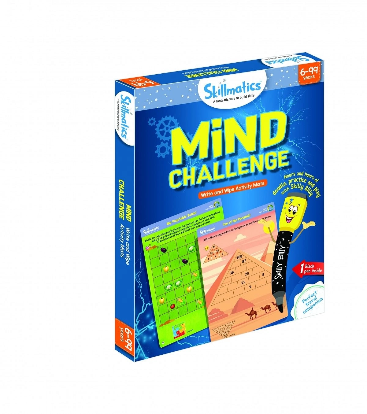  Skillmatics Mind Challenge Games for Kids age 6Y+ 