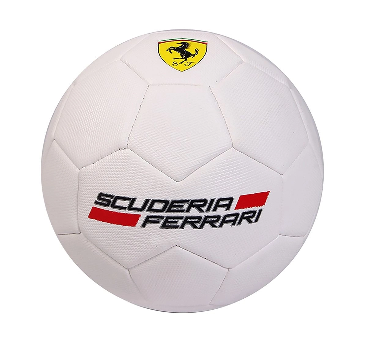 Ferrari Football Size 5 Pvc, Sports & Accessories for Kids age 5Y+ (White)