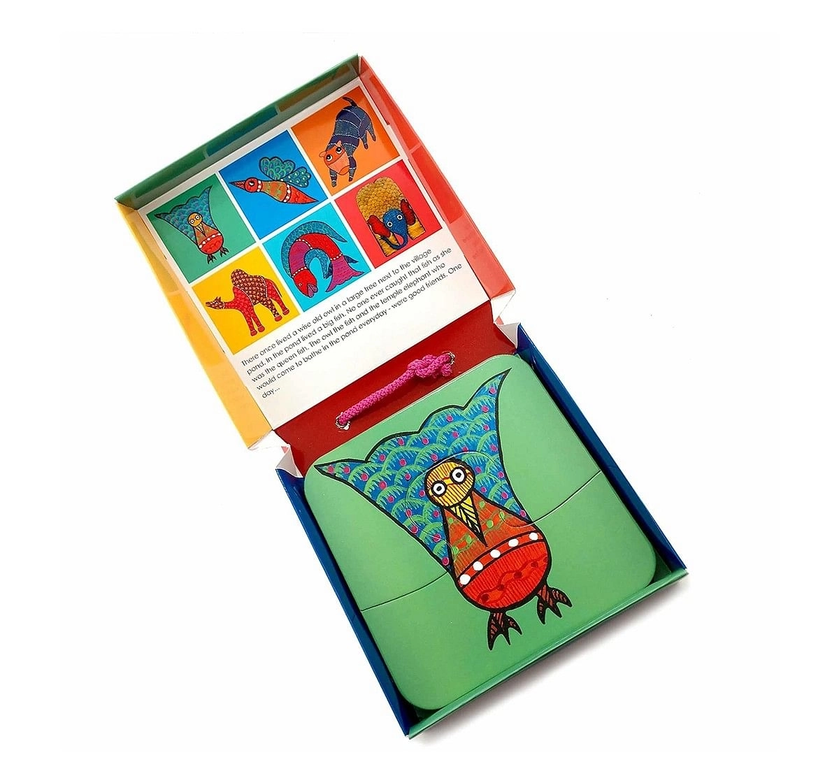 Frogg Toddler Puzzle Gond Puzzles for Kids age 2Y+ (Blue)