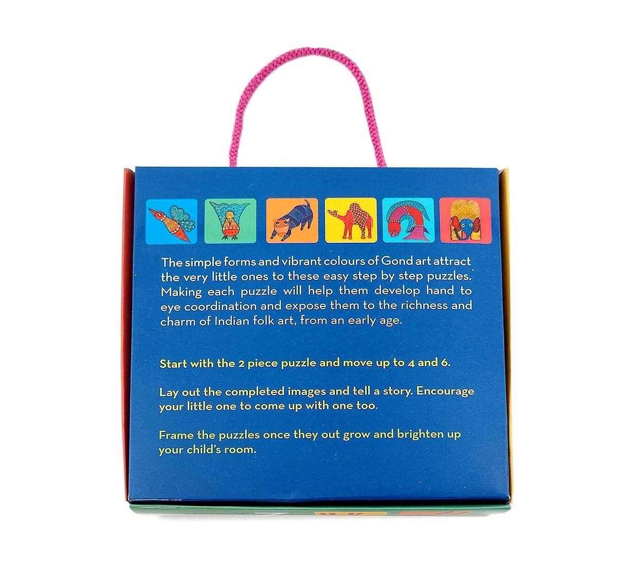 Frogg Toddler Puzzle Gond Puzzles for Kids age 2Y+ (Blue)
