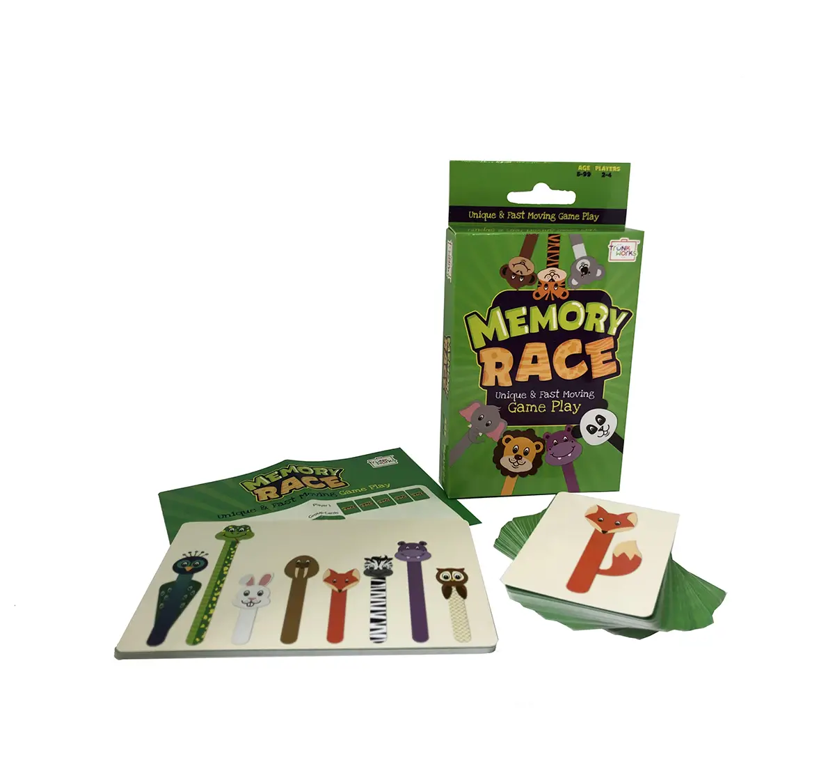 Trunk Works Memory Race  Games for Kids age 5Y+ 