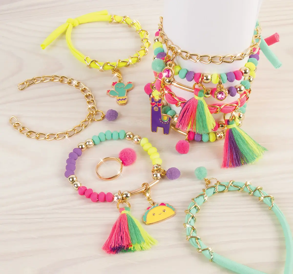 Make It Real Neobrite Chains And Charms Multicolour, 8Y+