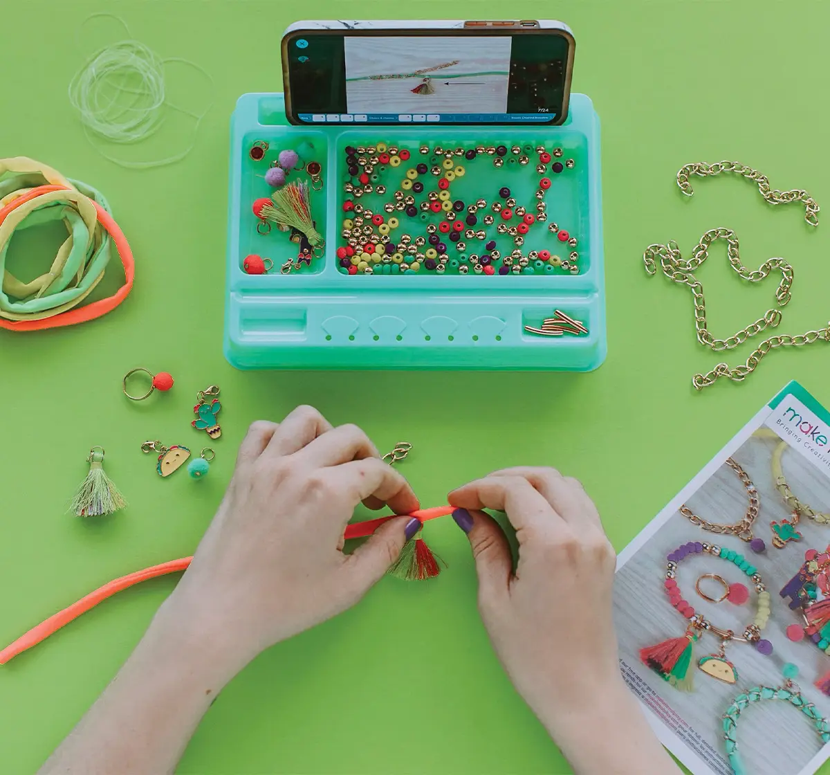 Make It Real Neobrite Chains And Charms Multicolour, 8Y+