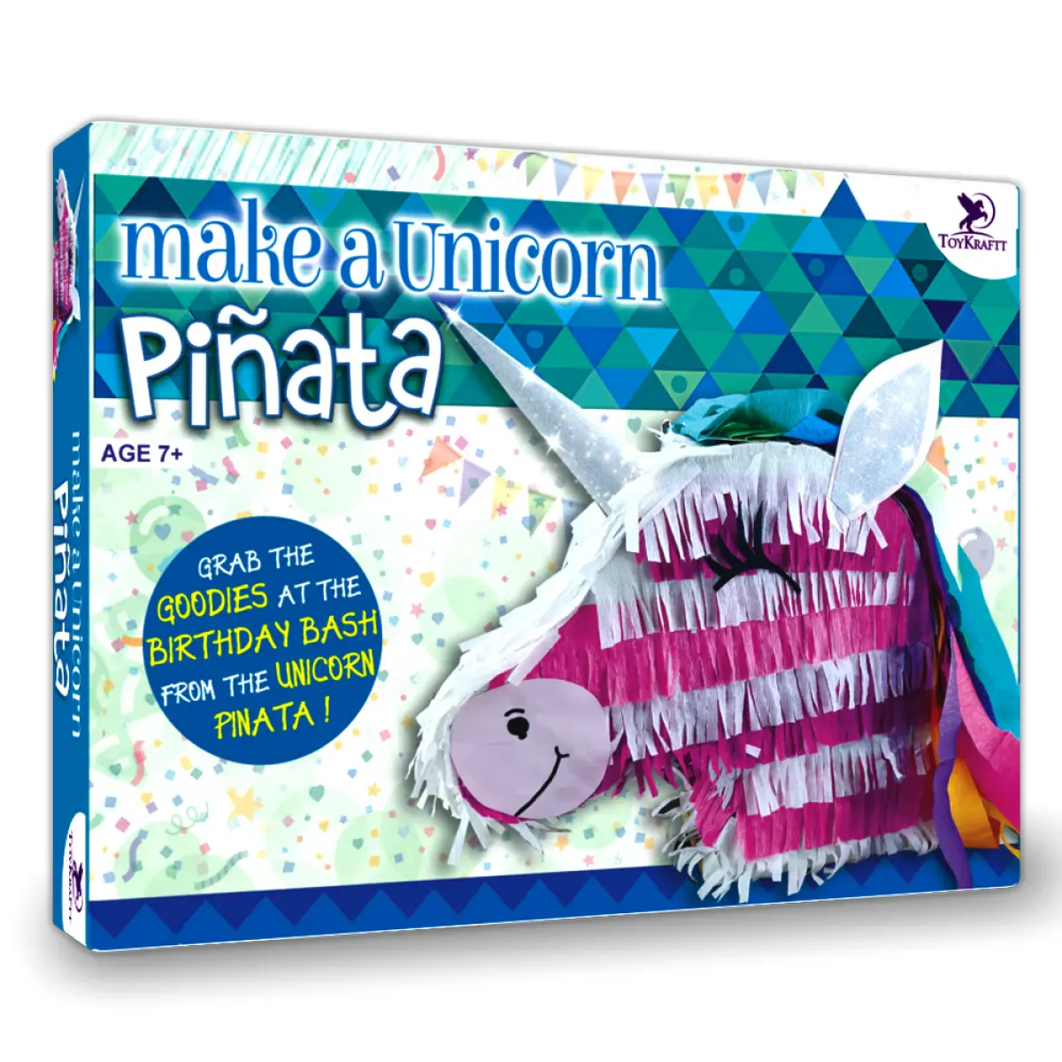 Toykraftt Make A Unicorn Pinata Multicolour, 7Y+