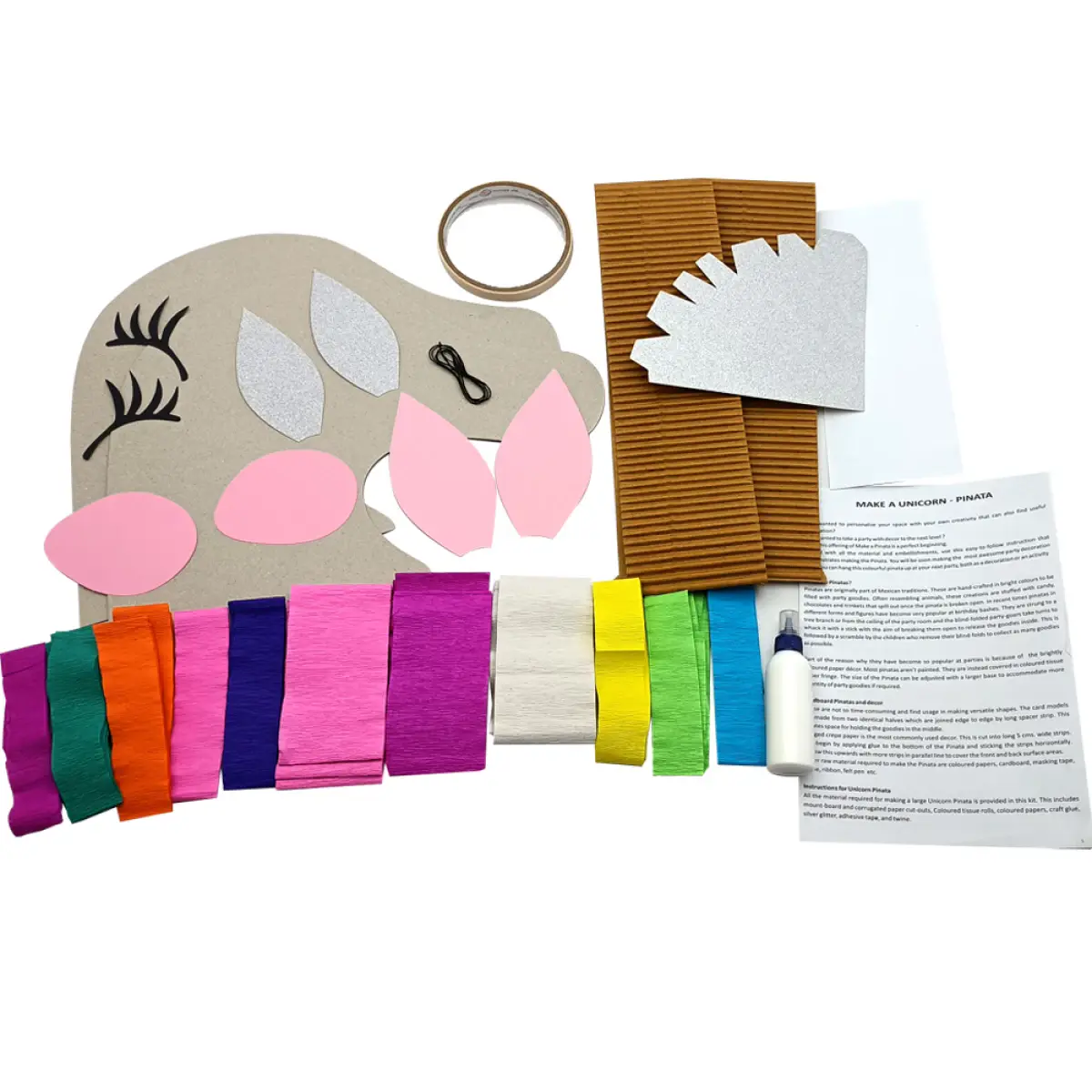 Toykraftt Make A Unicorn Pinata Multicolour, 7Y+