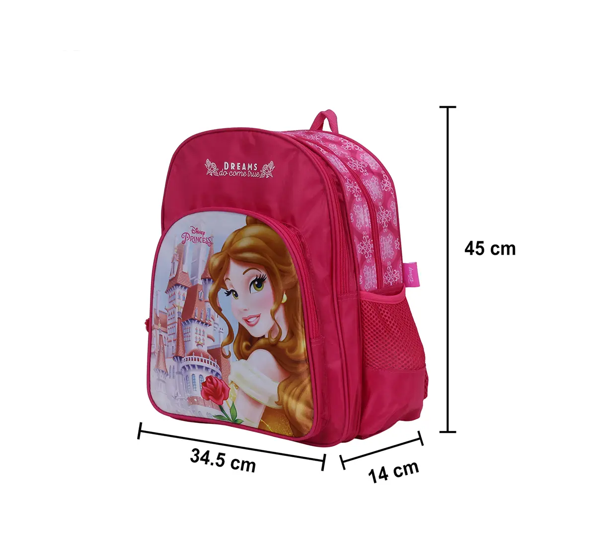 Disney Princess Castle 18" Backpack Bags for age 3Y+ 