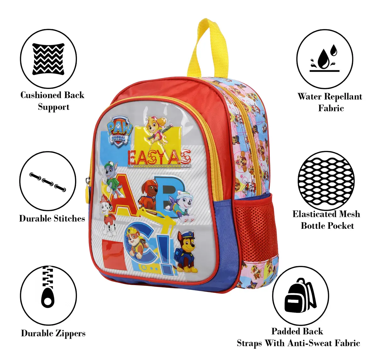 Simba Paw Patrol Easy as ABC 12 Backpack Multicolor 3Y+