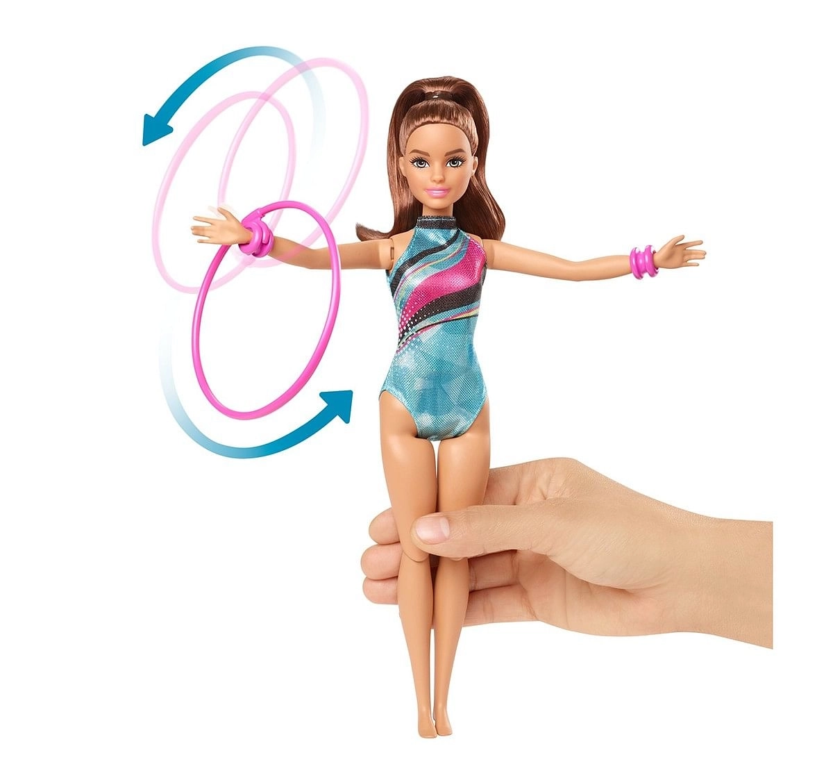 Barbie Teresa Gymnastics Doll, Dreamhouse adventure, Dolls & Accessories for age 3Y+ 