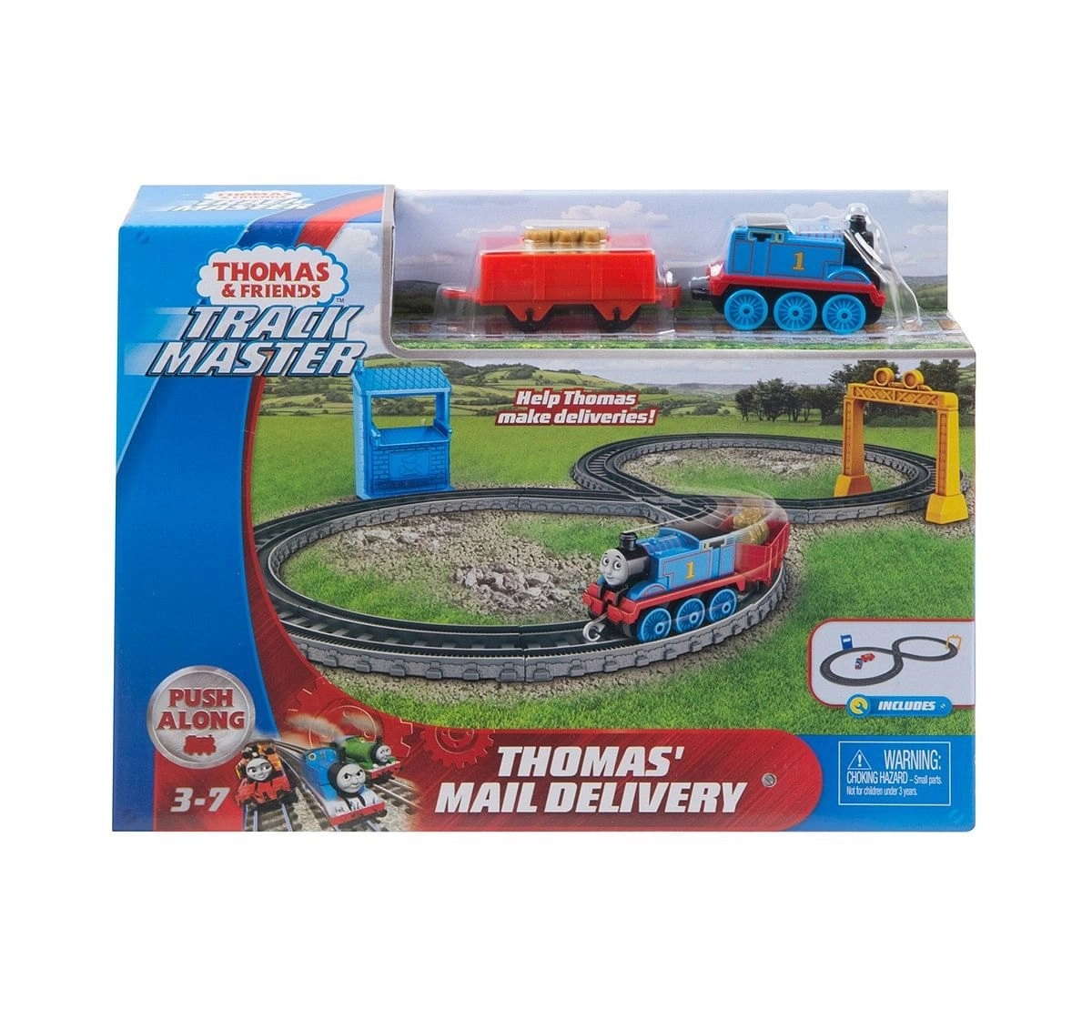 Thomas and Friends Trackmaster Thomas' Mail Delivery Train Engine Adventure,  Activity Toys for Kids age 7Y+ 