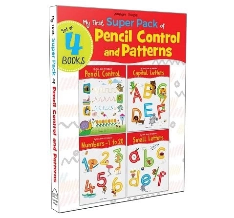 Wonder House Books My first super boxset of pencil control and patterns Paperback Multicolor 3Y+
