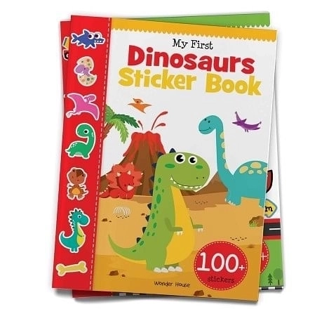Wonder House Books My first dinosaurs sticker book My first sticker Paperback Multicolor 0M+