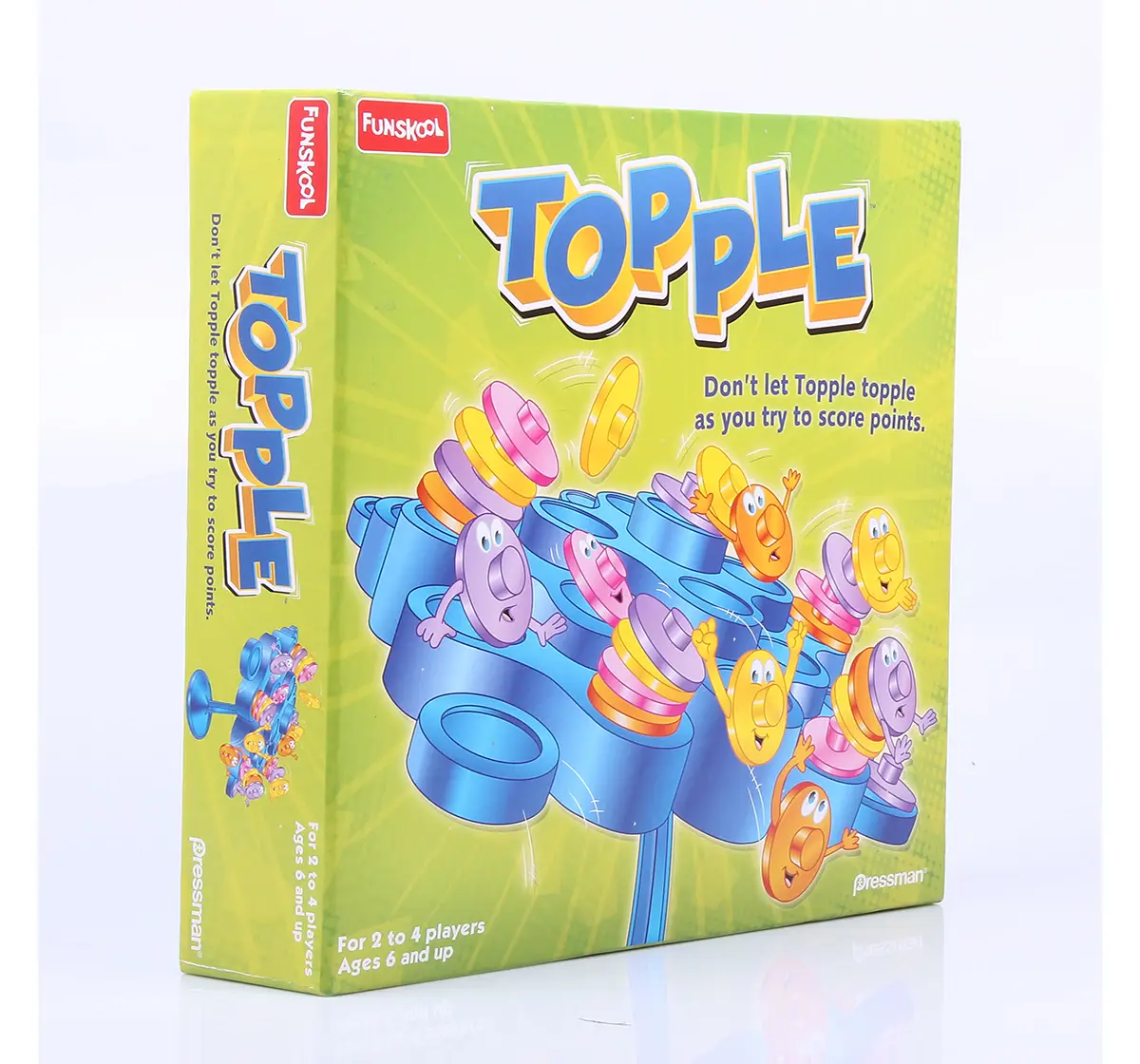 Funksool Topple Game, Multicolor, 6Y+