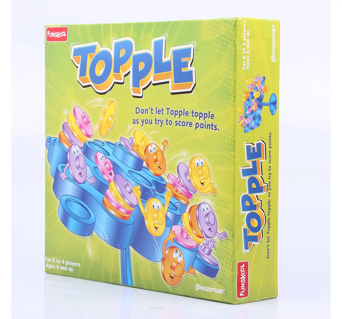 Funksool Topple Game, Multicolor, 6Y+