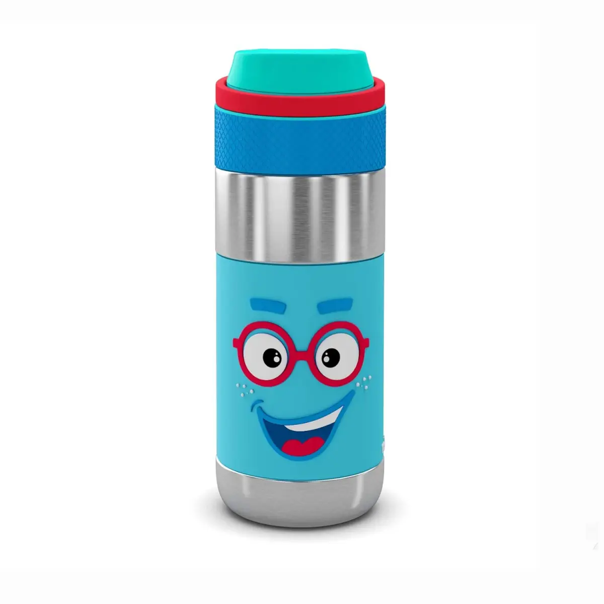 Rabitat Clean Lock Insulated Stainless Steel Sipper Water Bottle Sparky 410 ml For Kids of Age 4Y+, Multicolour