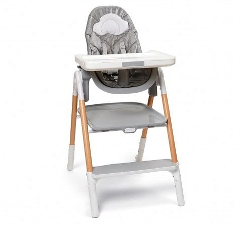 Skip Hop Sit-to-step high chair Plastic baby chair Grey 3M+