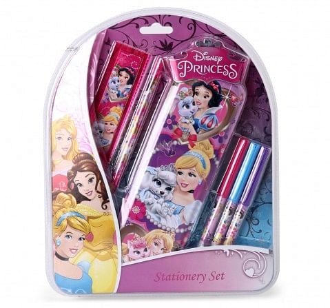 Disney Princess Stationery Set Kit of 6 Multicolor 3Y+