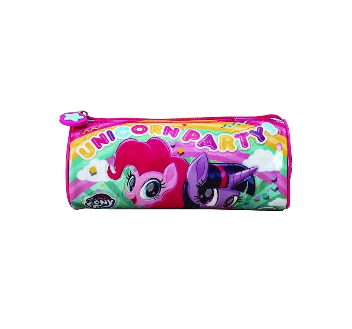 Hasbro My Little Pony Pink Round Pouch, Quirky Soft Toys for age 3Y+ - 23 Cm (Pink)