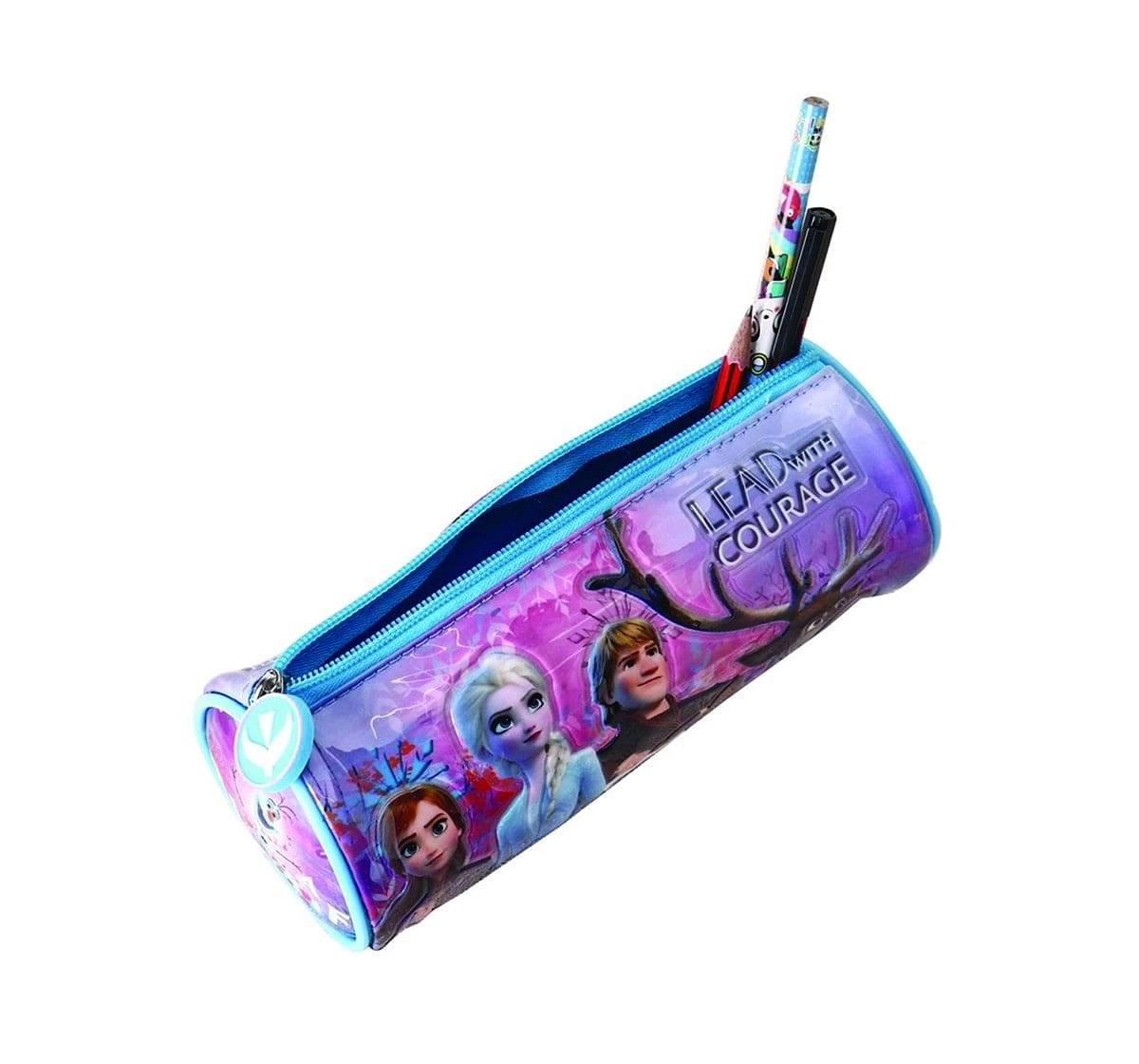 Disney Frozen2 Lead with Courage Round Pouch , Quirky Soft Toys for  age 3Y+ - 23 Cm 