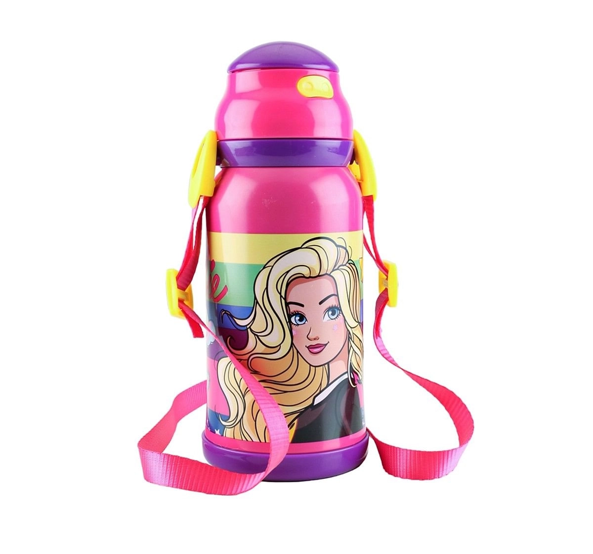 Barbie Barbie Stars Steel Inner Water Bottle 460 Ml Bags for age 5Y+ 