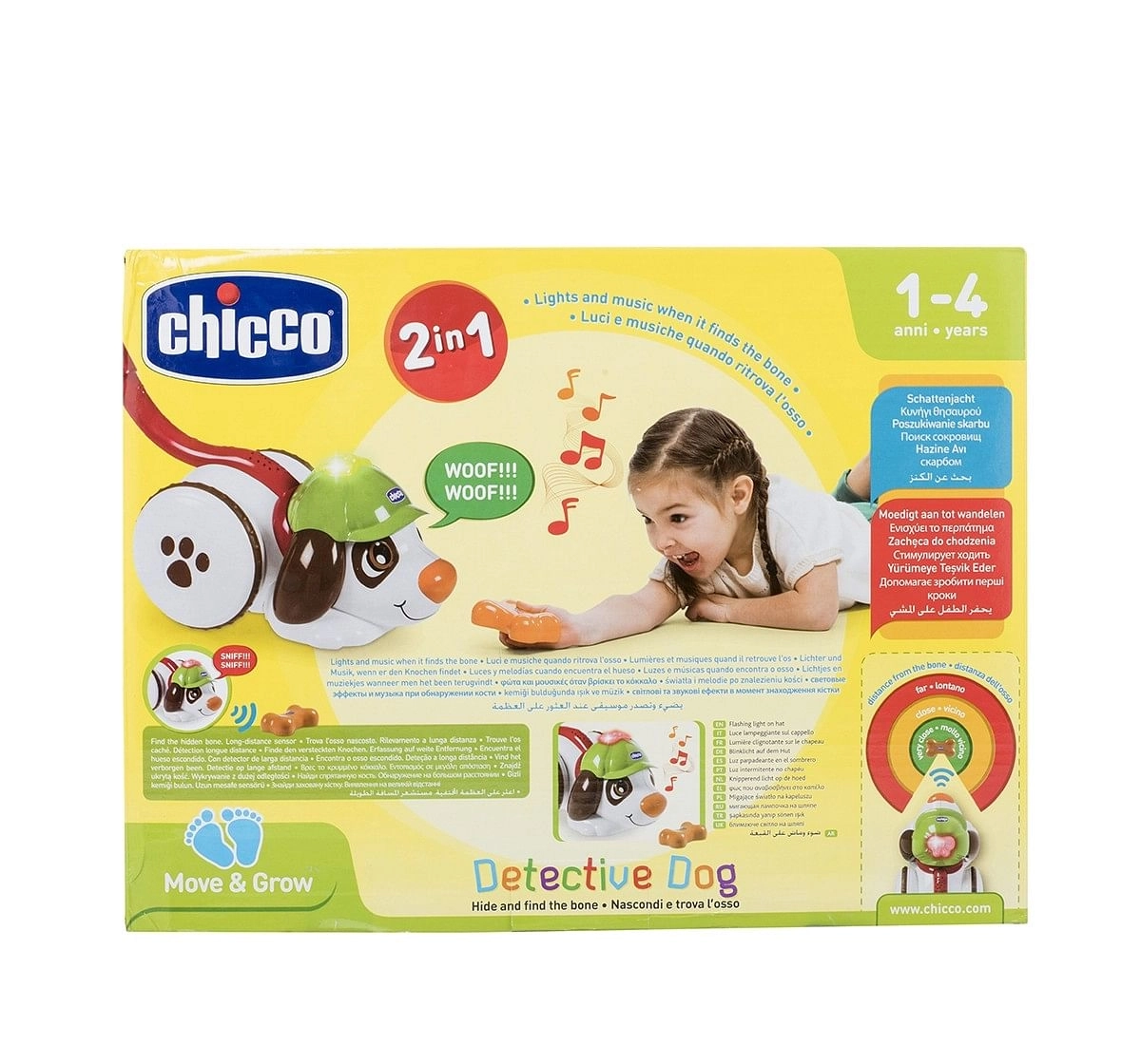 Chicco Detective Dog Activity Toy for Kids age 12M+ 