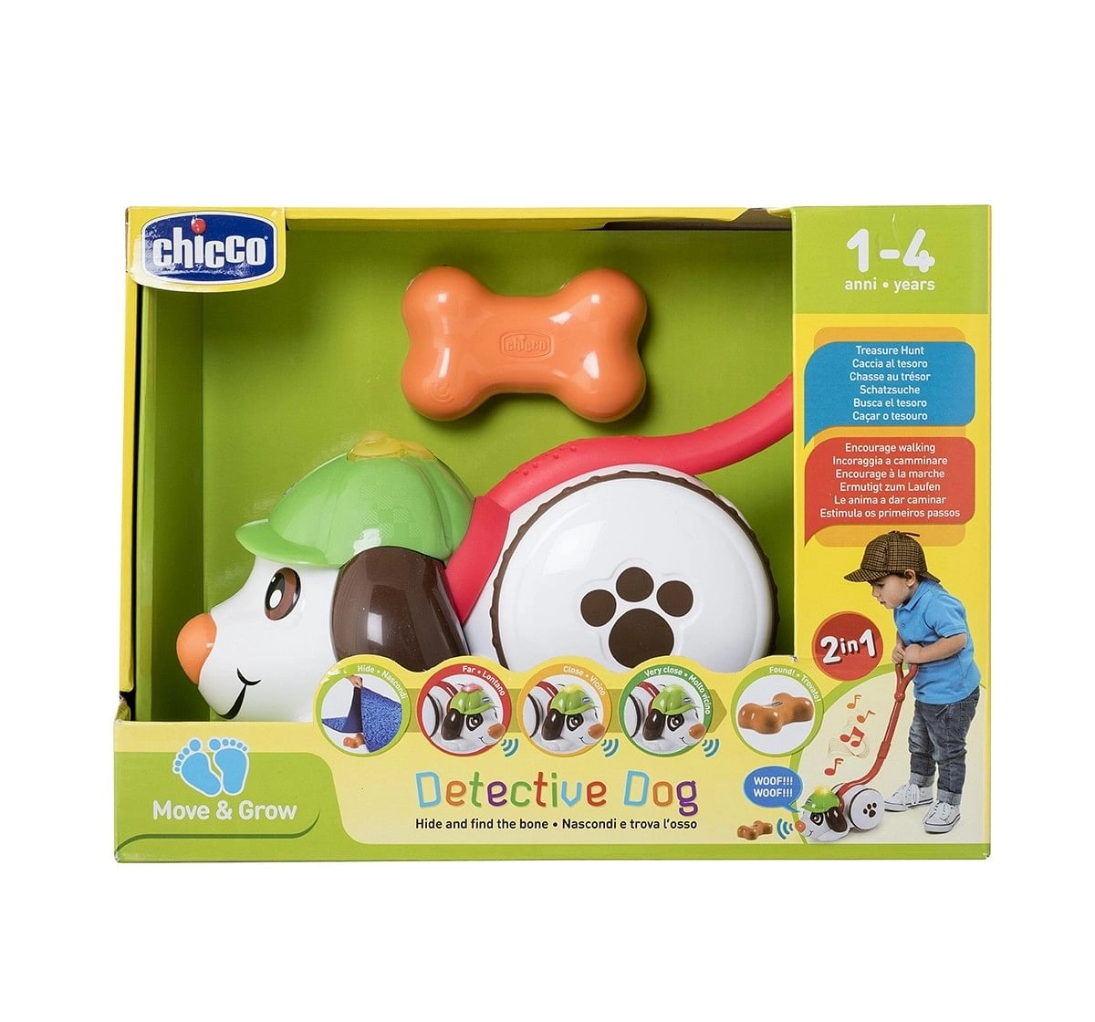 Chicco Detective Dog Activity Toy for Kids age 12M+ 