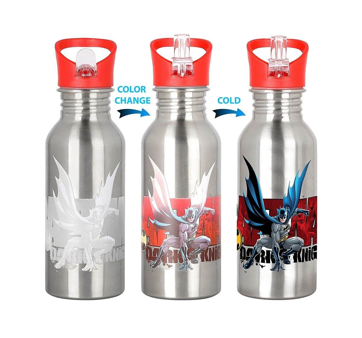 Knack Batman The Dark Knight Water Bottle for Kids age 3Y+ 