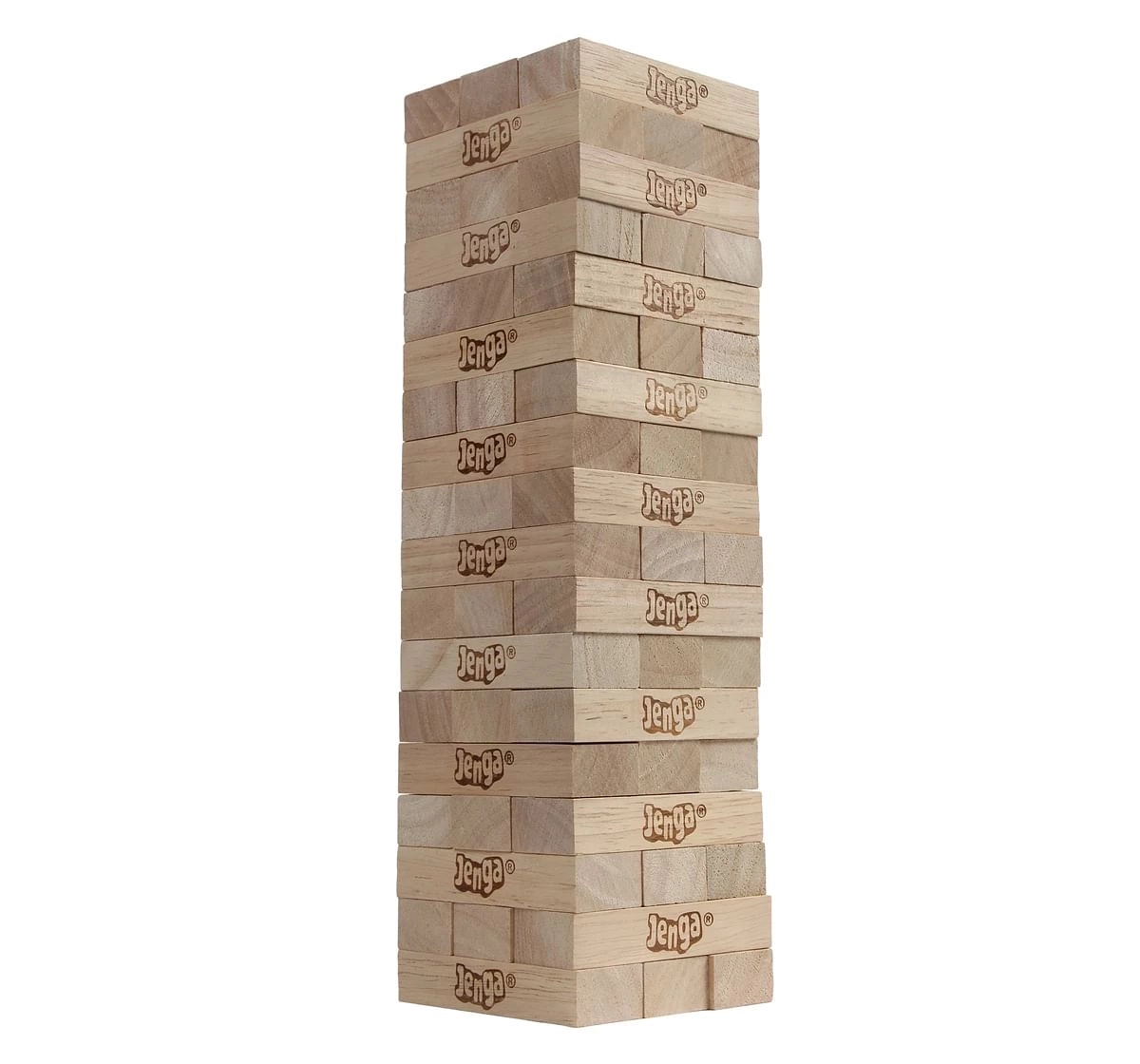 Hasbro Jenga Tube Stacking Tower Game for Kids 6Y+, Multicolour