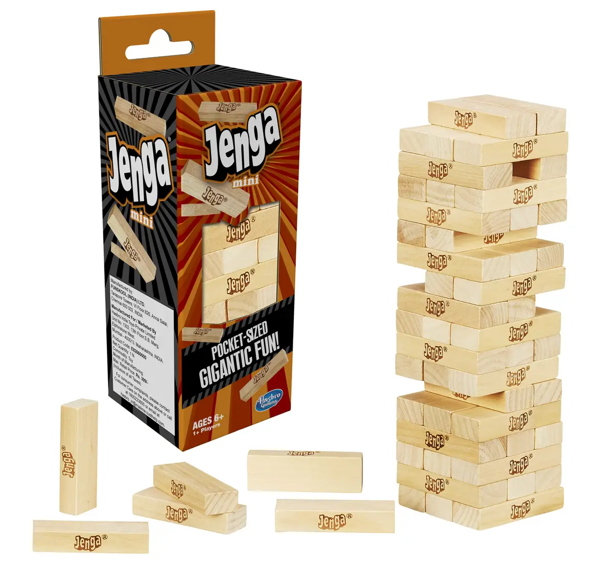 Jenga Maker, Genuine Blocks, Stacking Tower Game, Game for Kids