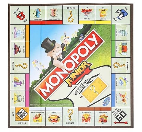 Hasbro Gaming Monopoly Junior Game for kids 6Y+, Multicolour