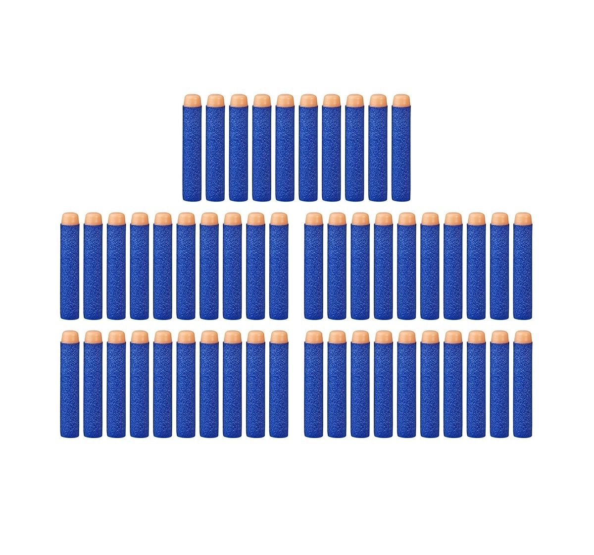 Nerf Official 50 Dart Elite Refill Pack for Nerf N-Strike Elite AccuStrike Zombie Strike Modulus Toy Blasters Target Games and Darts for age 8Y+ 